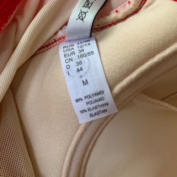 BALNEAIRE ONE PIECE BATHING SUIT WITH BIKINI COVERAGE - SIZE M - Picture 7 of 12